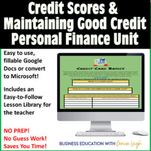 Credit Scores and Credit Cards