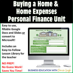 Home Buying and Home Expenses Unit