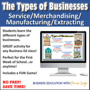 Types of Businesses lesson