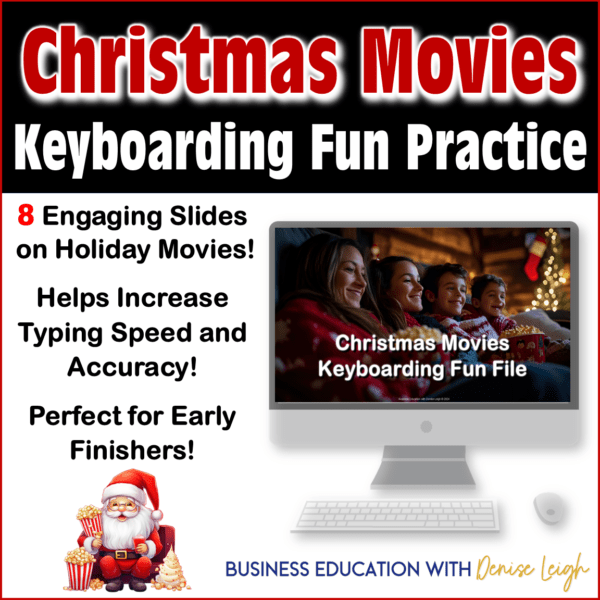 Christmas Typing Lesson