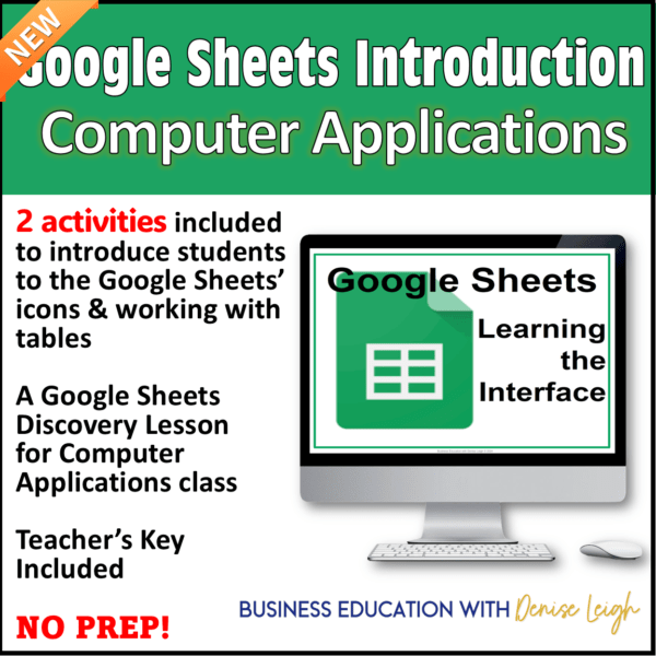 Google Sheets Introductory