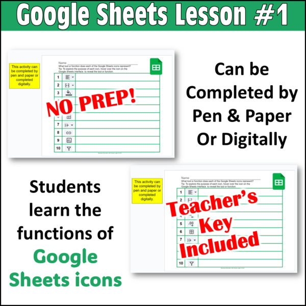 Google Sheets Introductory