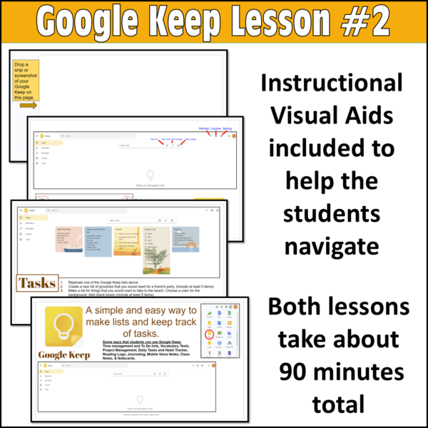 Google Keep Lesson