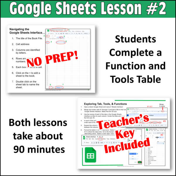 Google Sheets Introductory