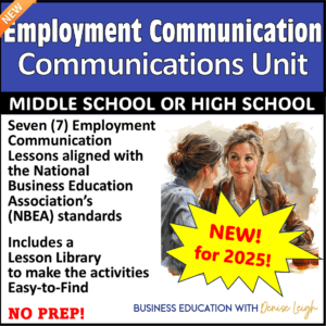 Employment Communication Lessons Unit