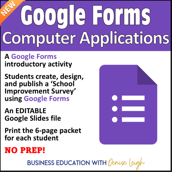 Google Forms lesson