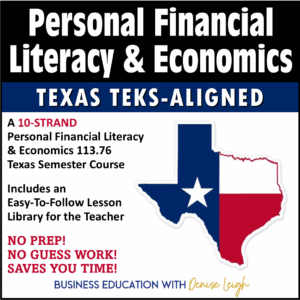 Texas Personal Financial Literacy & Economics Course PFL&E