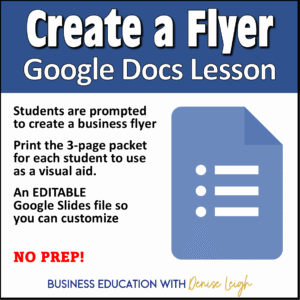 Create a Flyer in Google Docs