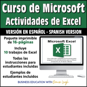 Microsoft Excel español