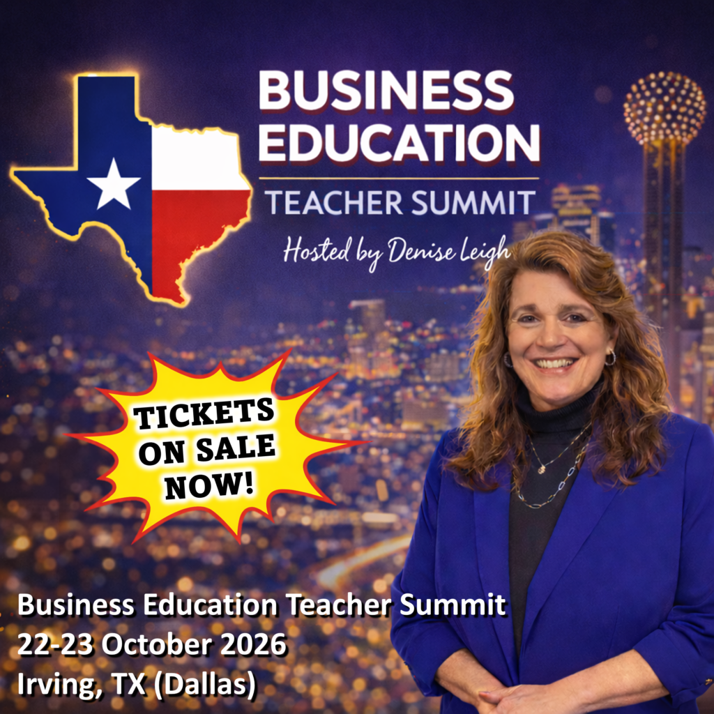 Denise Leigh Business Education Teacher Summit