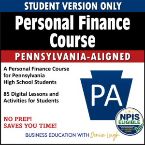PA Personal Finance Course _NPIS Student Version
