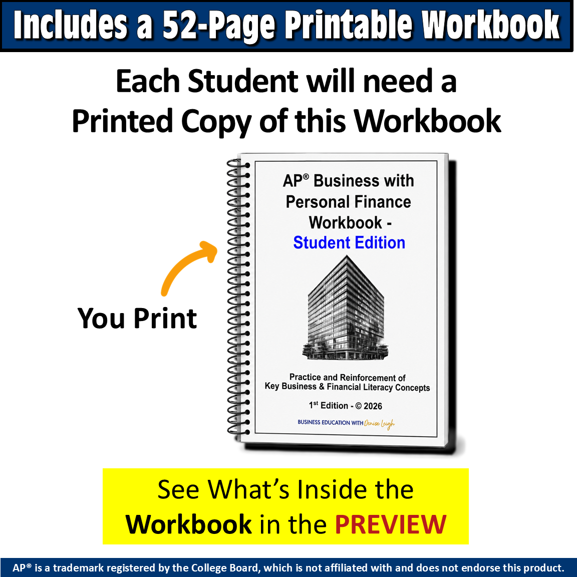 AP Business with Personal Finance Workbook