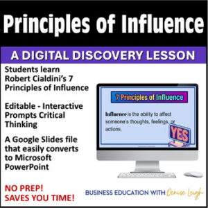 Principles of Influence Lesson