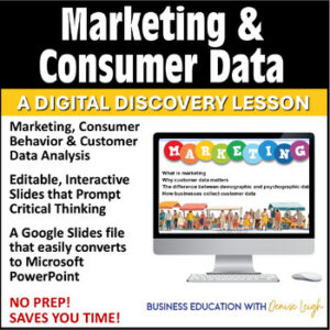 Marketing and Consumer Data Lesson