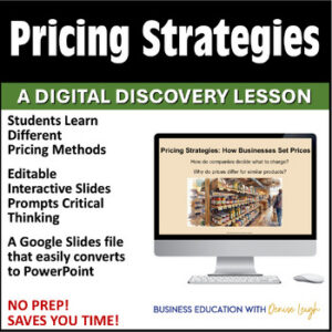 Pricing Strategies Lesson