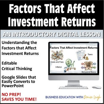 Factos that Affect Investment Returns