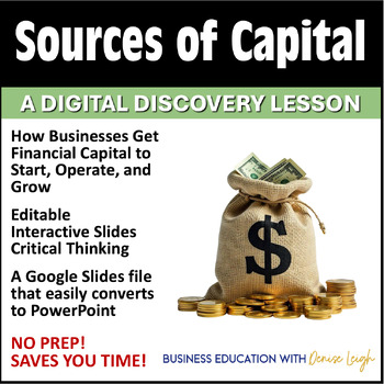 Sources of Capital Lesson