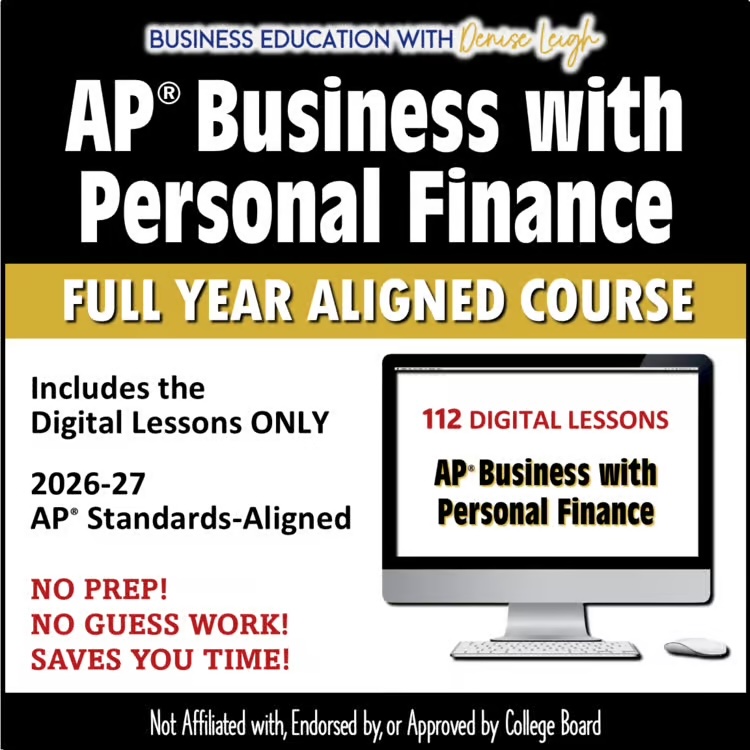 AP Business with Personal Finance Course - Digital
