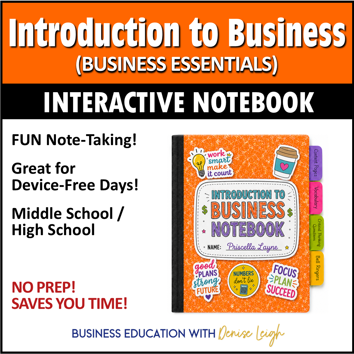 Introduction to Business Interactive Notebook