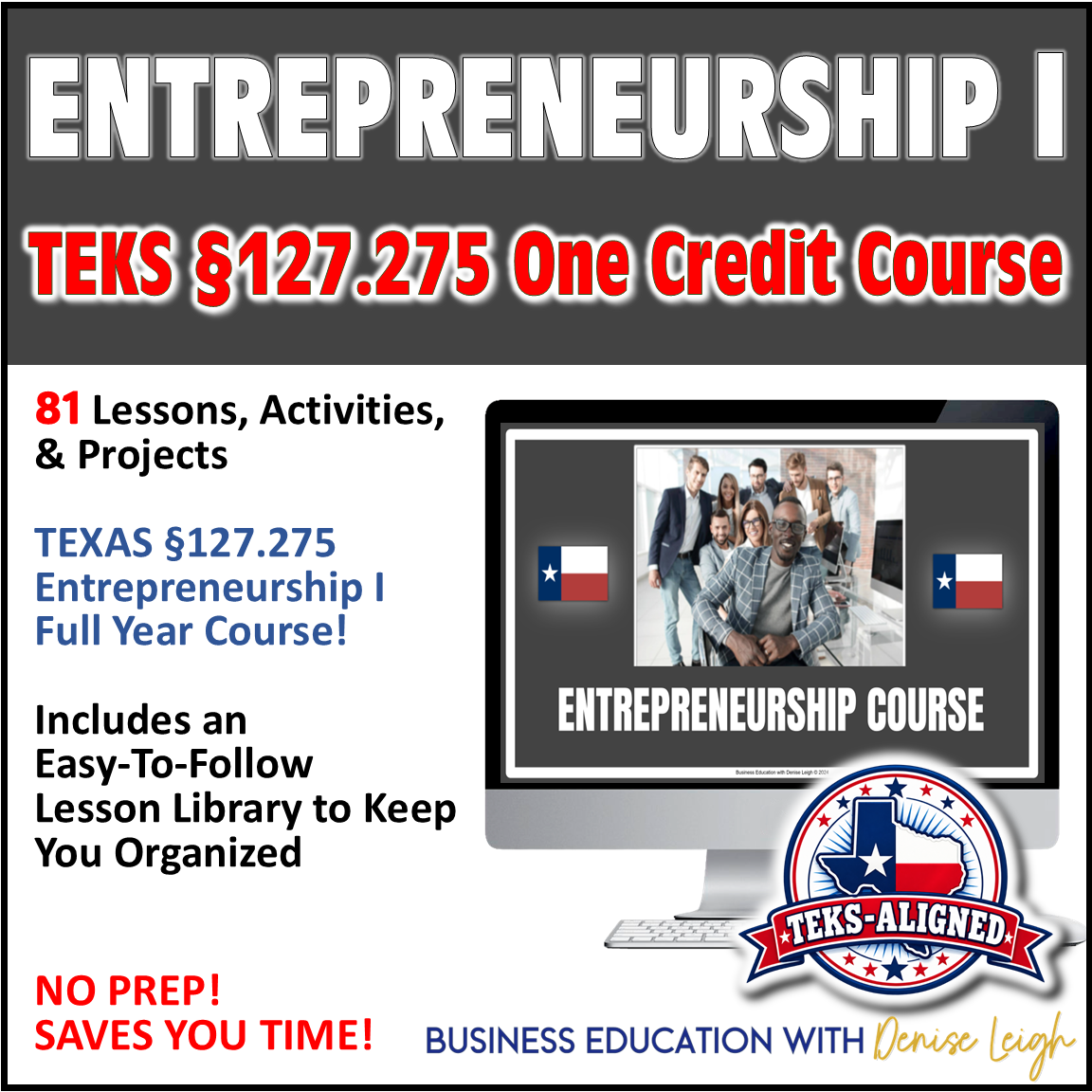 Texas Entrepreneurship I curriculum