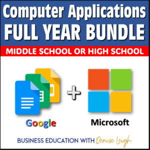 Computer Applications Full Year Curriculum