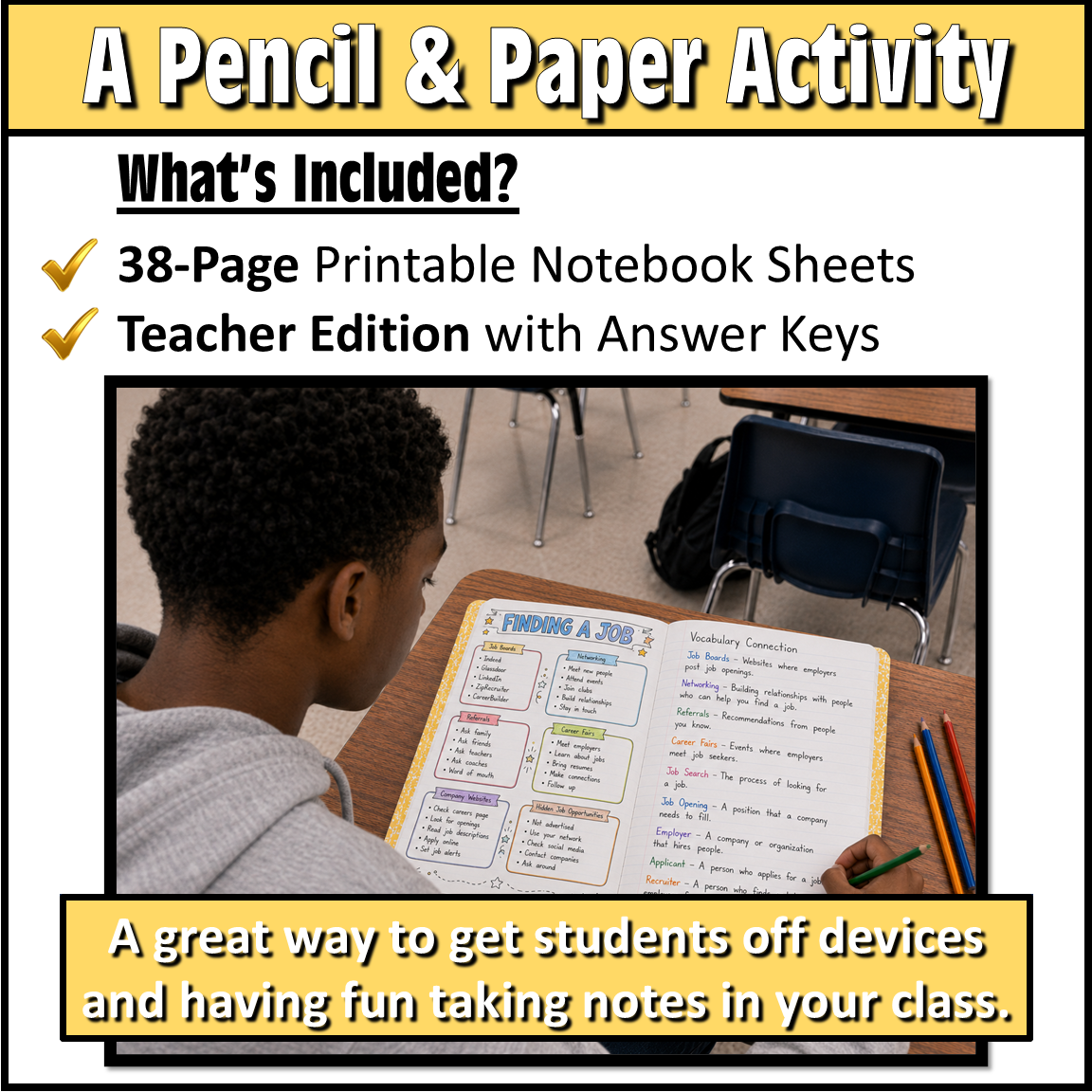 Career Interactive Notebook