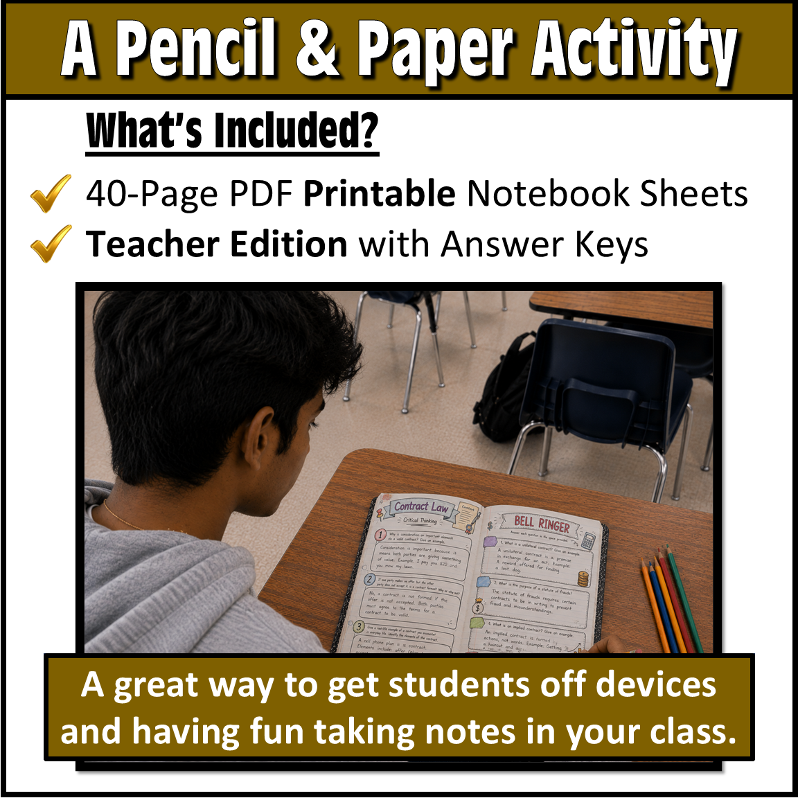 Business Law Interactive Notebook