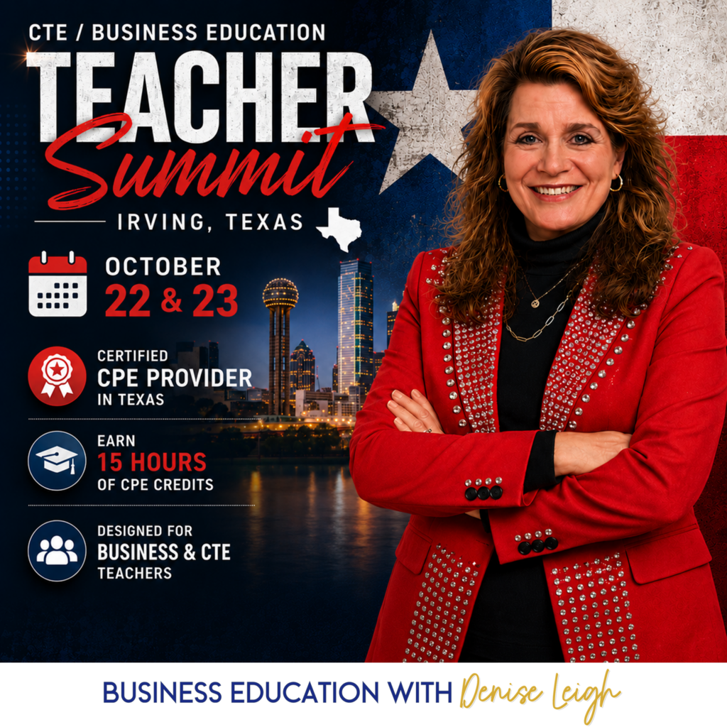Denise Leigh Texas Business Teacher Summit