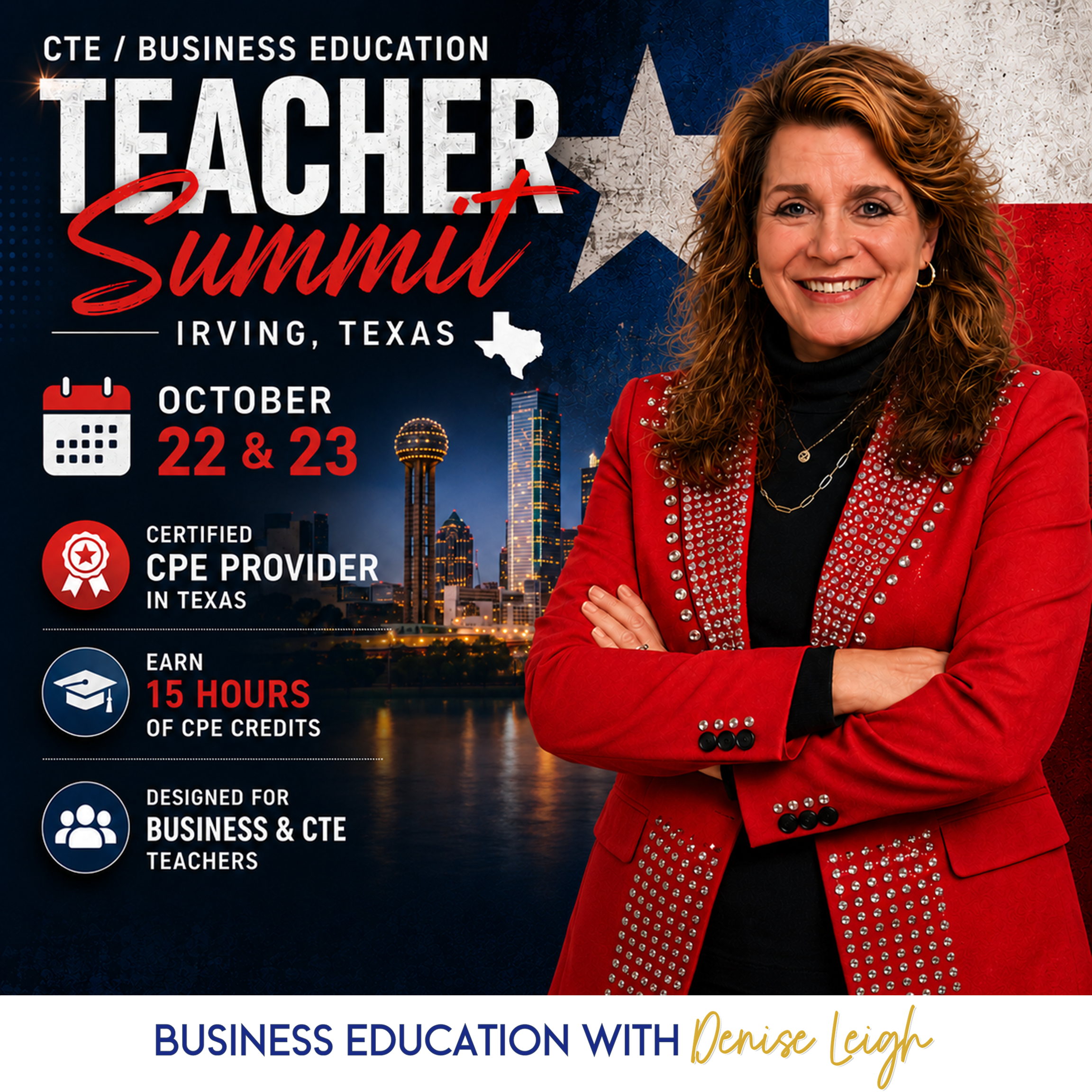 Denise Leigh Texas Business Teacher Summit