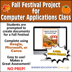 Fall Festival Computer Applications Proiect